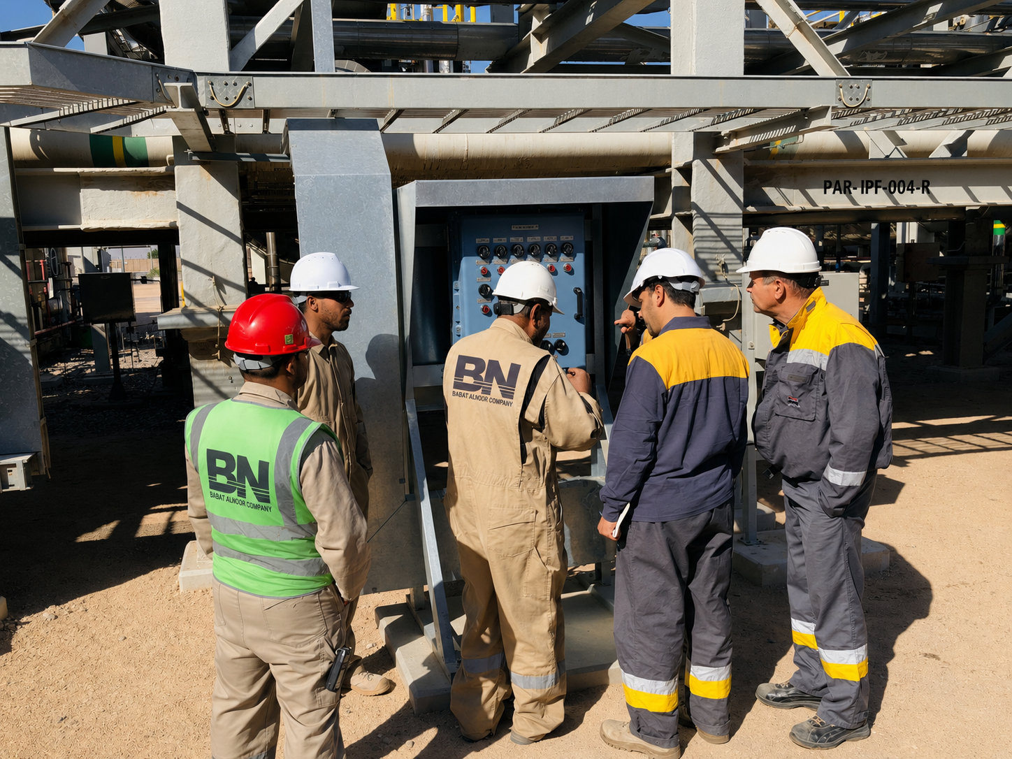 Electrical Heat Tracing System at Zubair Oil Field Degassing Stations